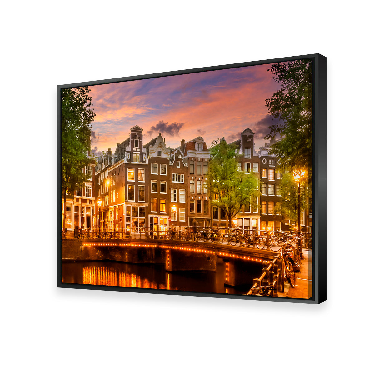 Amsterdam Impression From Singel