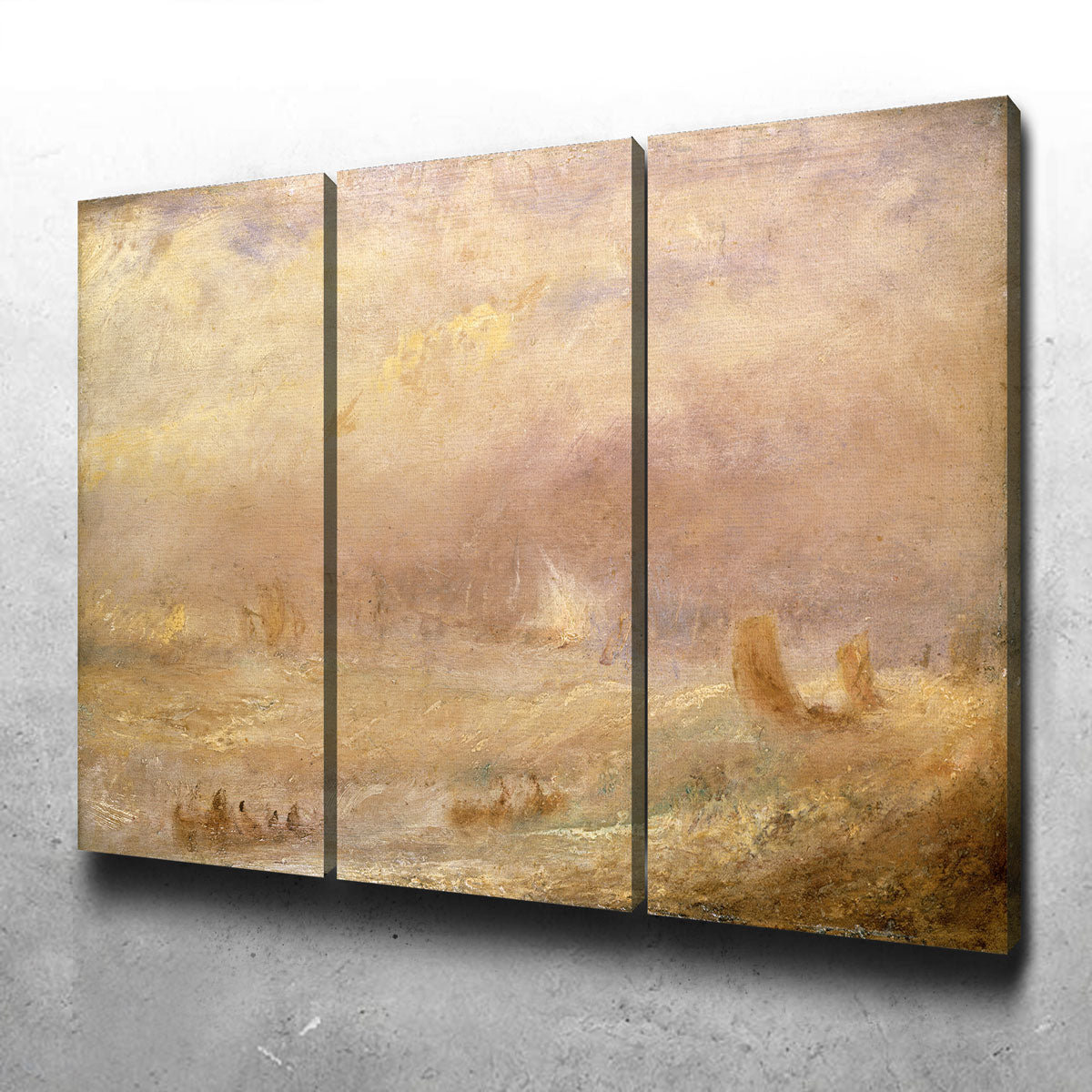 A View of Deal Canvas Set