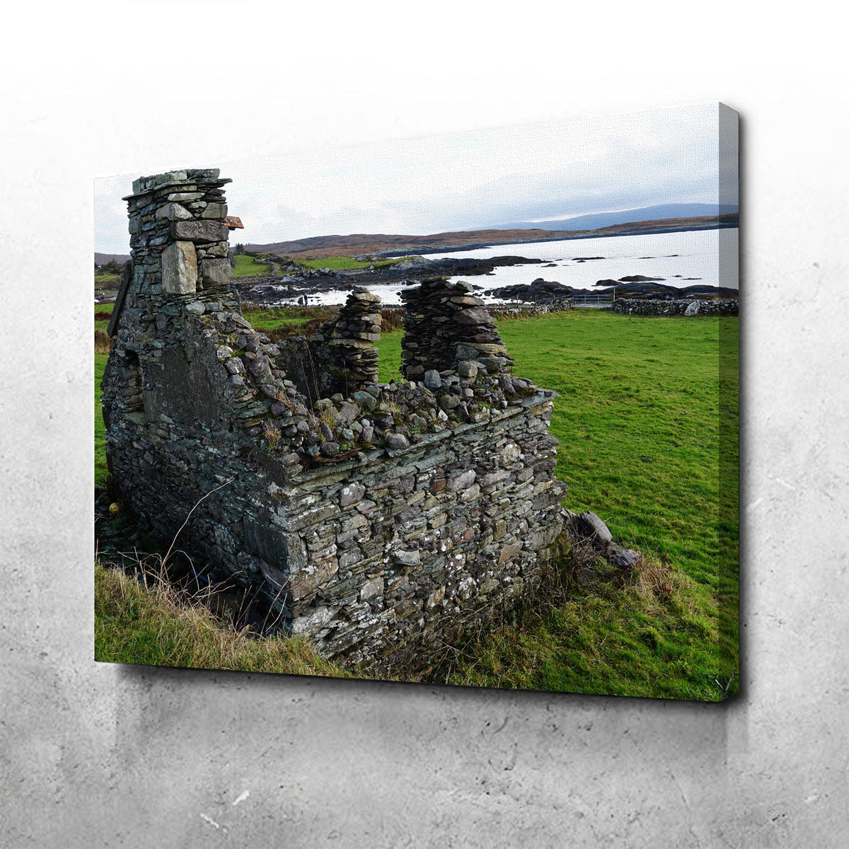Abandoned House - Trafask, Ireland Wall Art