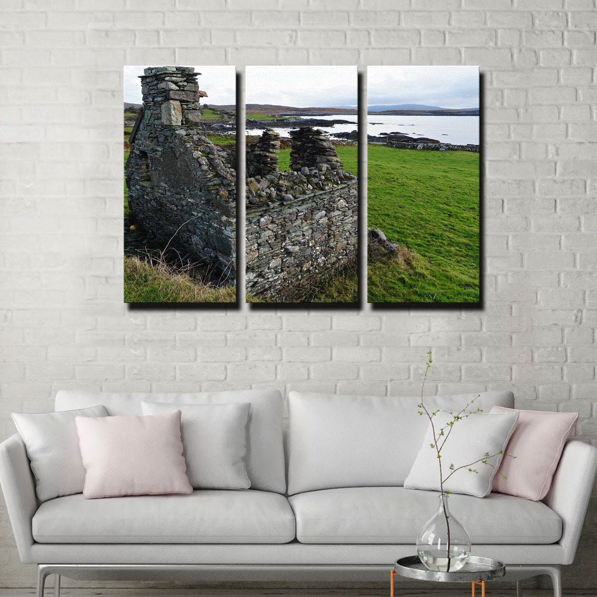 Abandoned House - Trafask, Ireland Wall Art
