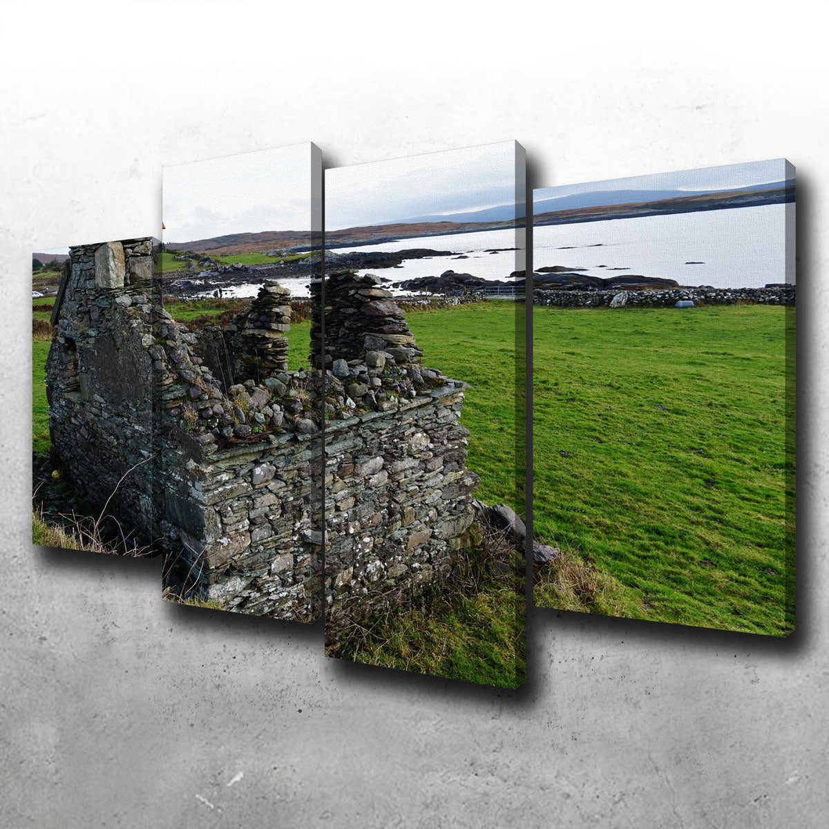 Abandoned House - Trafask, Ireland Wall Art