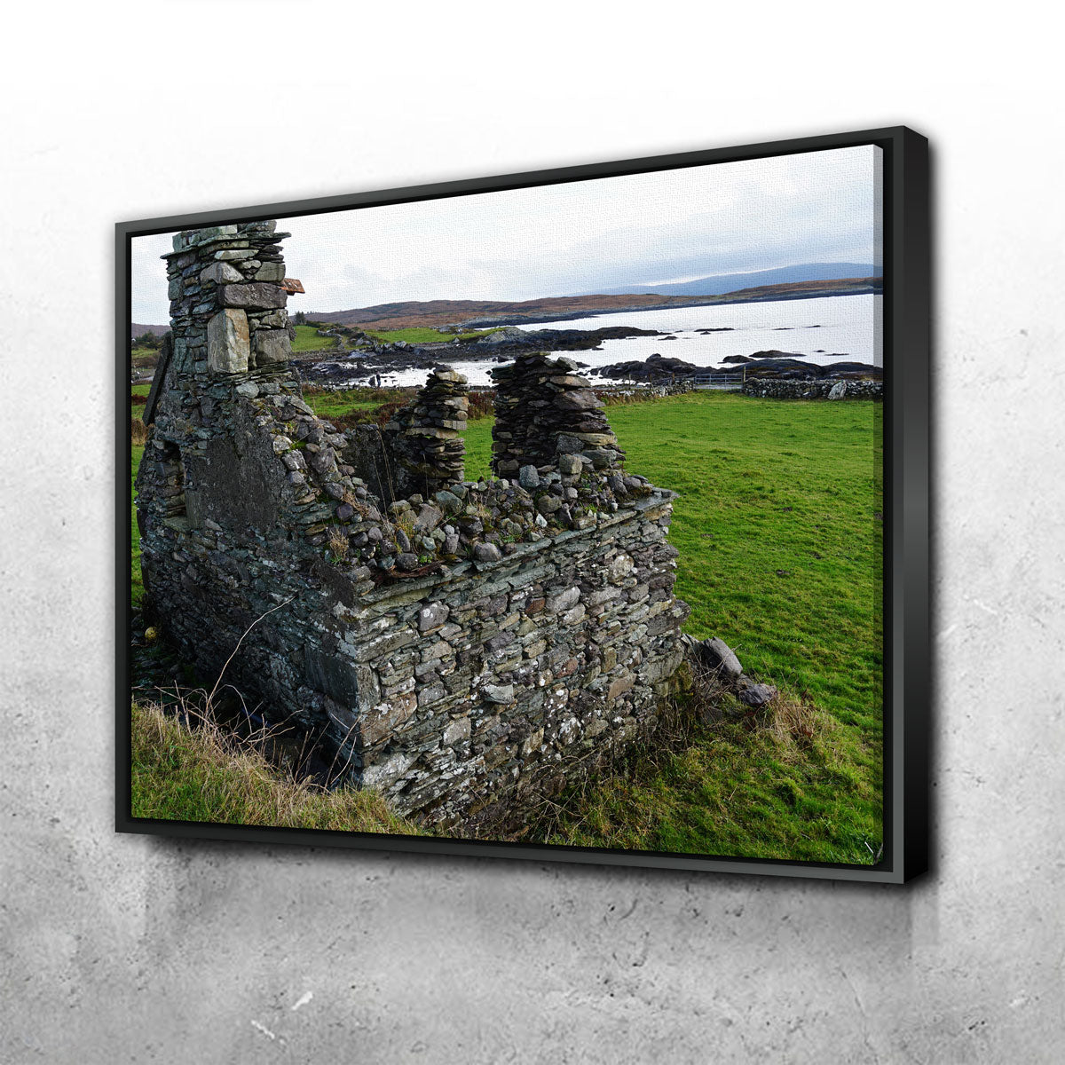 Abandoned House - Trafask, Ireland Wall Art
