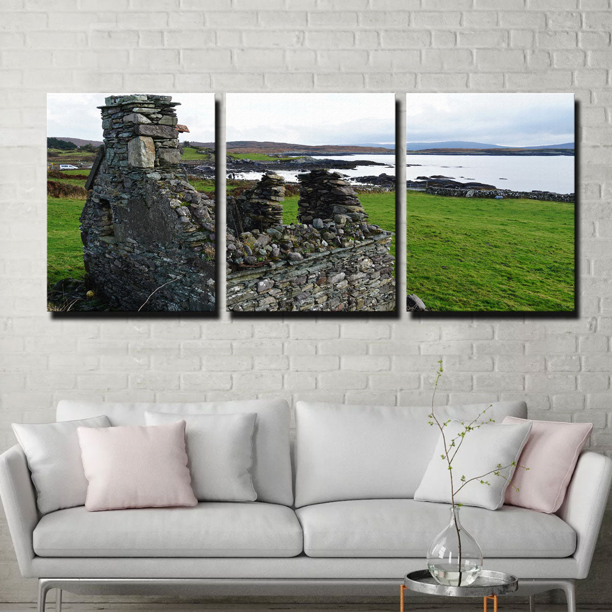 Abandoned House - Trafask, Ireland Wall Art