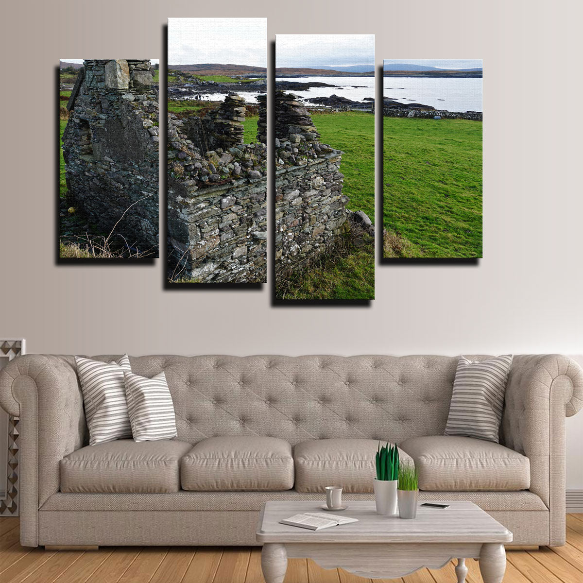Abandoned House - Trafask, Ireland Wall Art