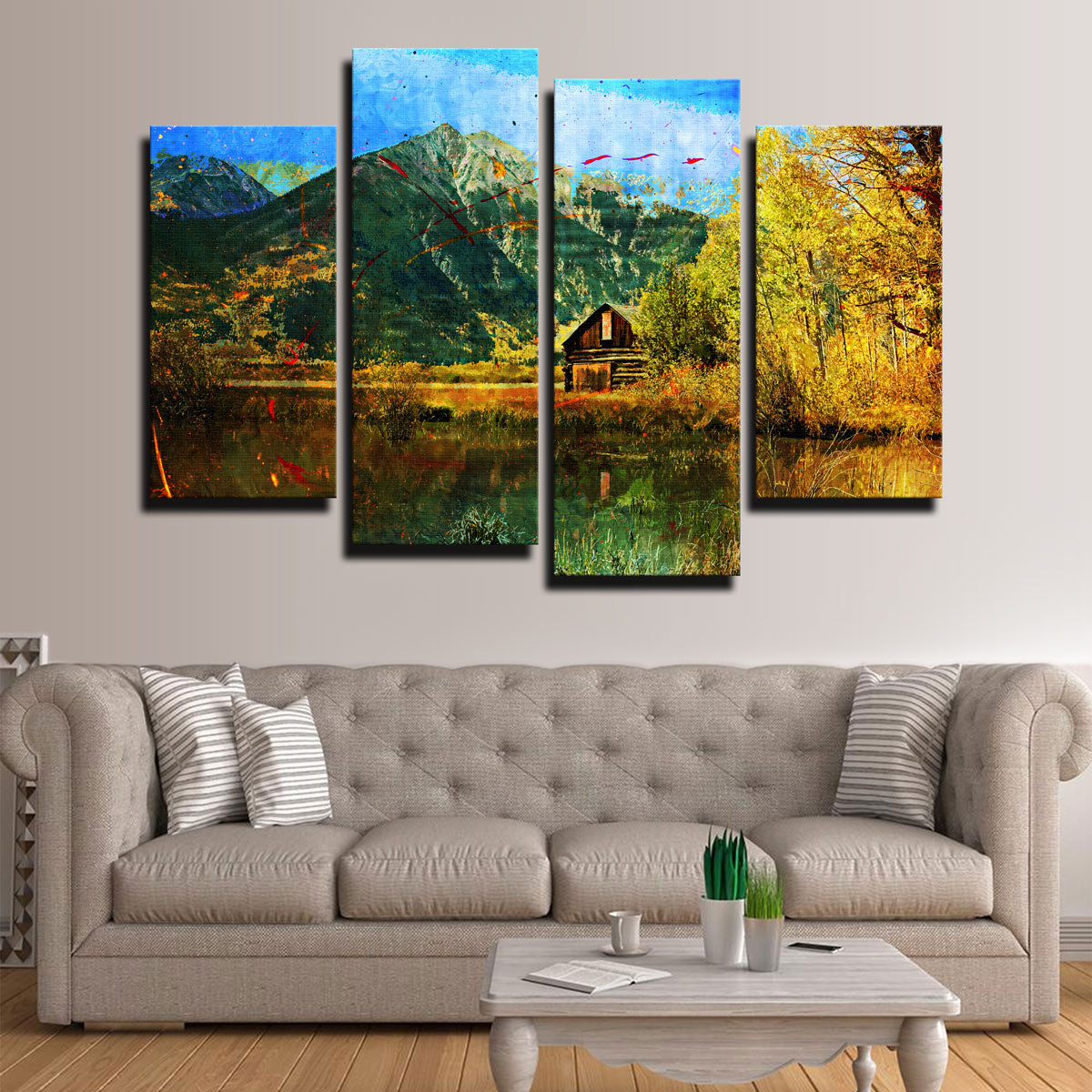 Abstract La Plata Wall Art