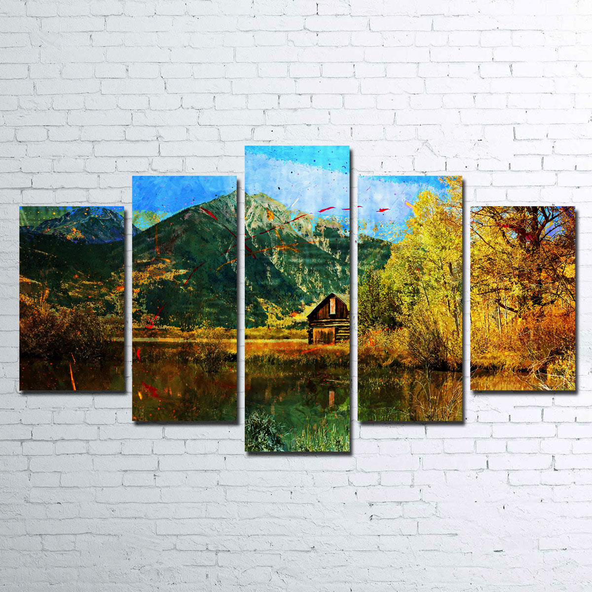 Abstract La Plata Wall Art
