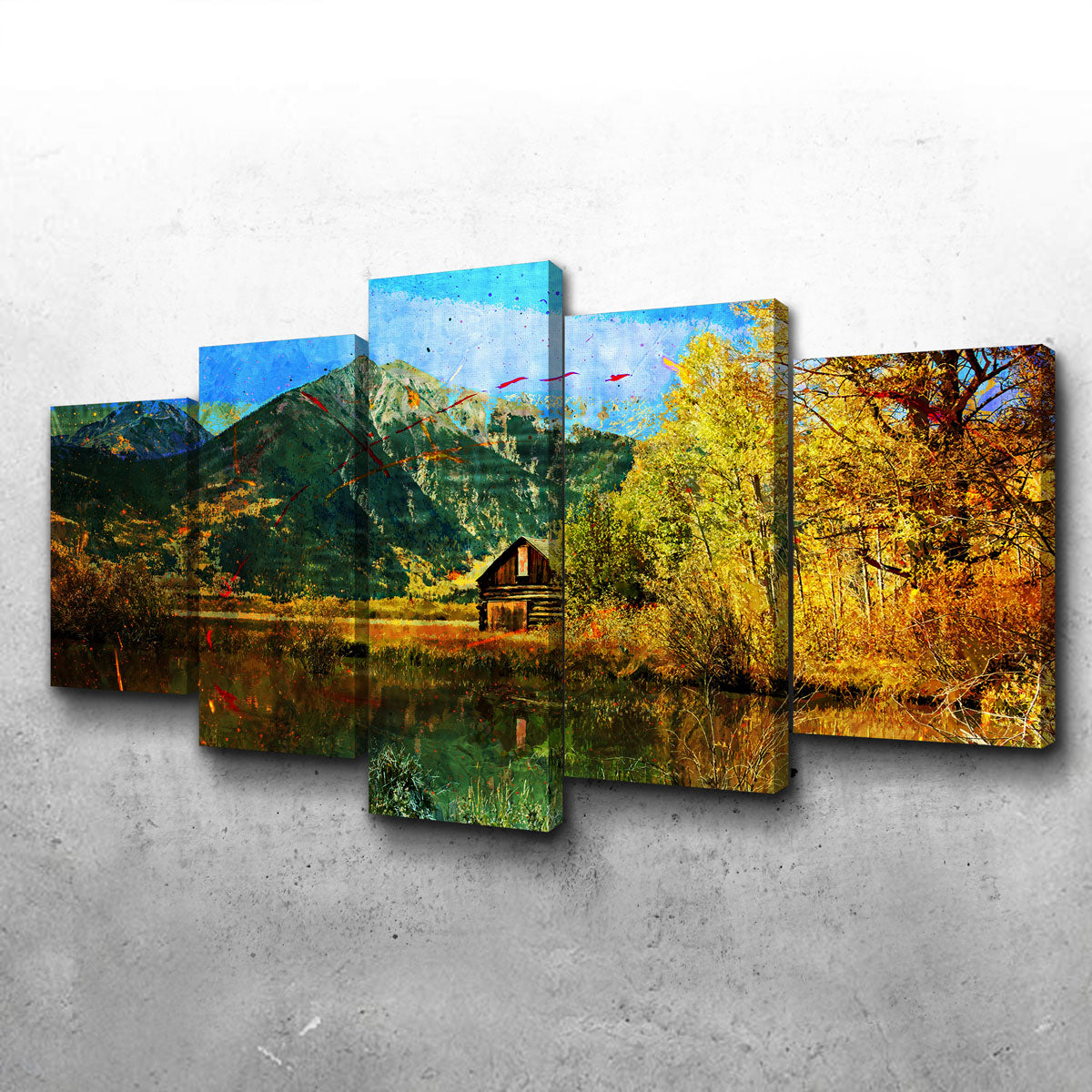 Abstract La Plata Wall Art