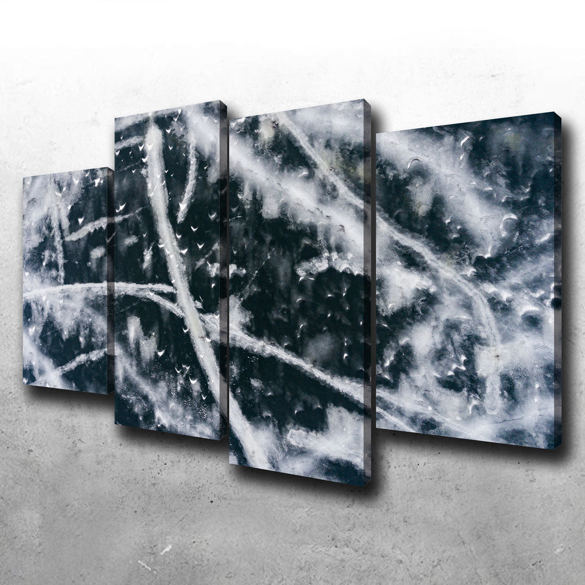 Abstract Aerial Wall Art
