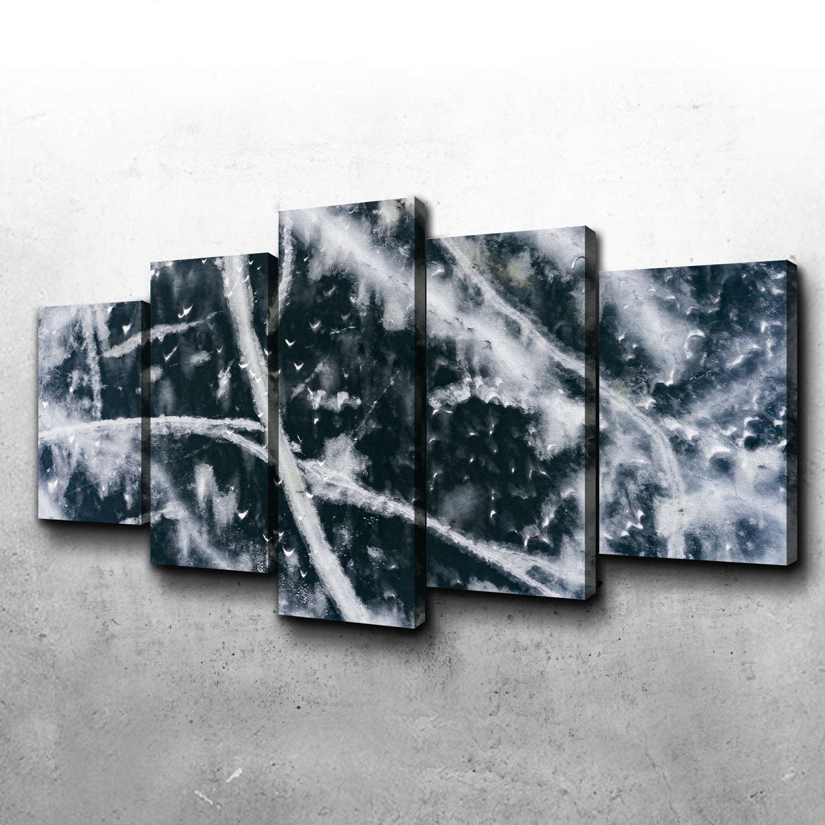 Abstract Aerial Wall Art