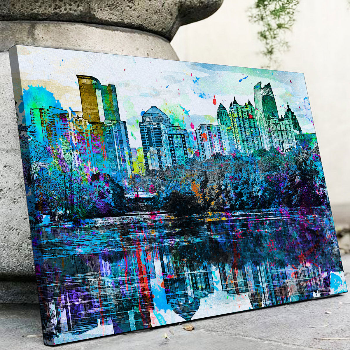 Abstract Atlanta Wall Art