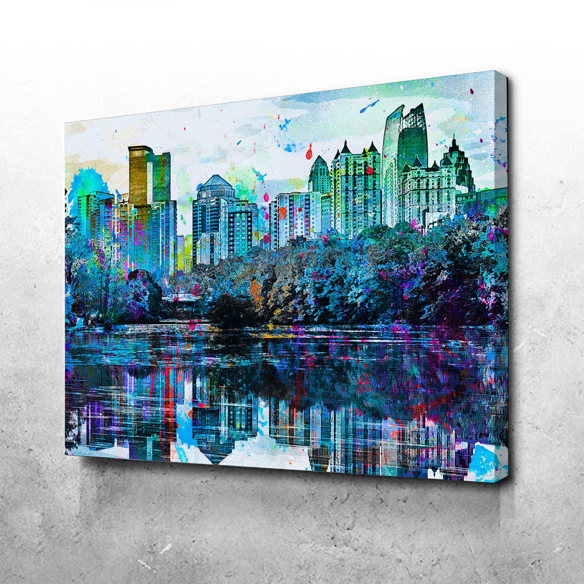 Abstract Atlanta Wall Art