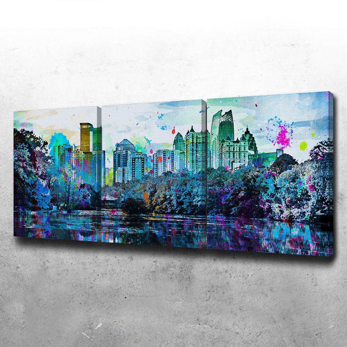 Abstract Atlanta Wall Art
