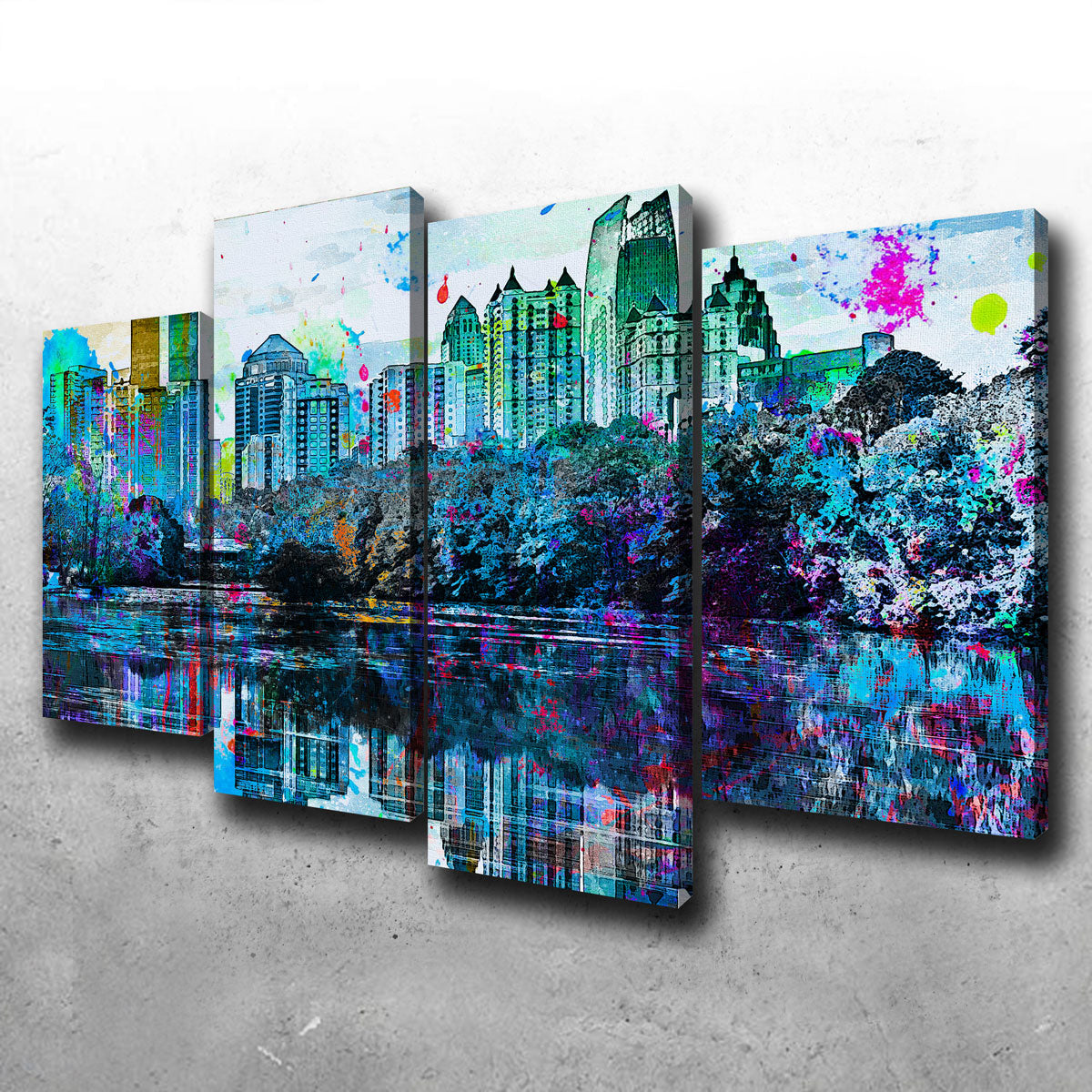Abstract Atlanta Wall Art
