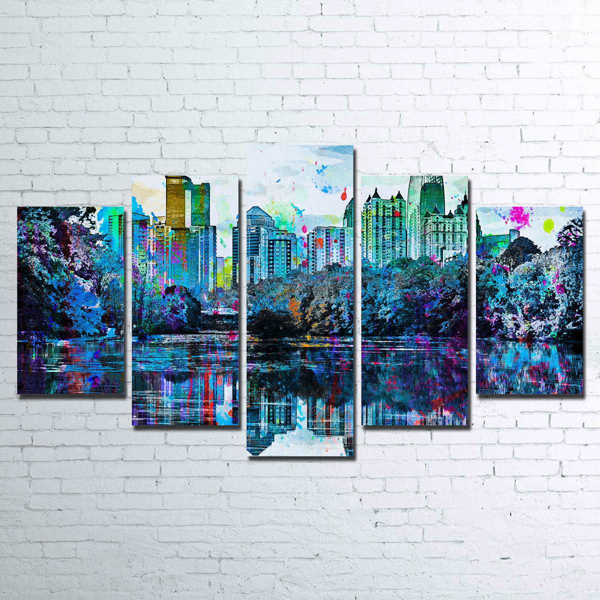 Abstract Atlanta Wall Art