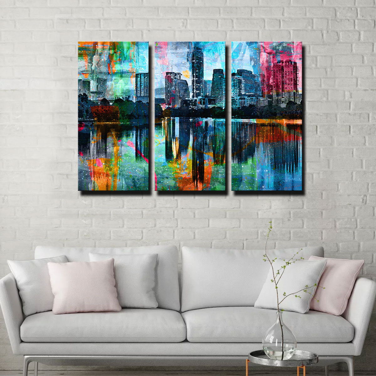 Abstract Austin Wall Art