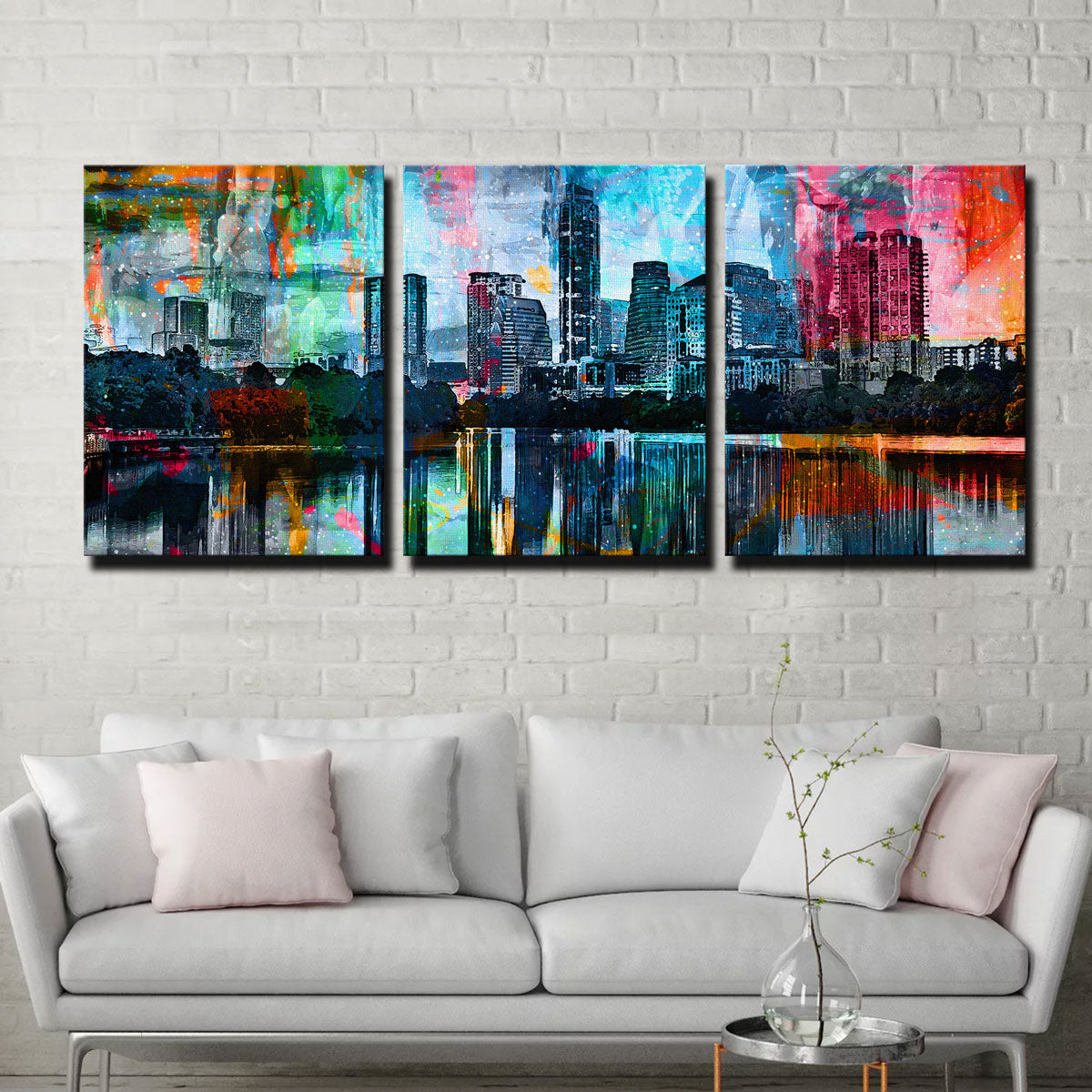 Abstract Austin Wall Art