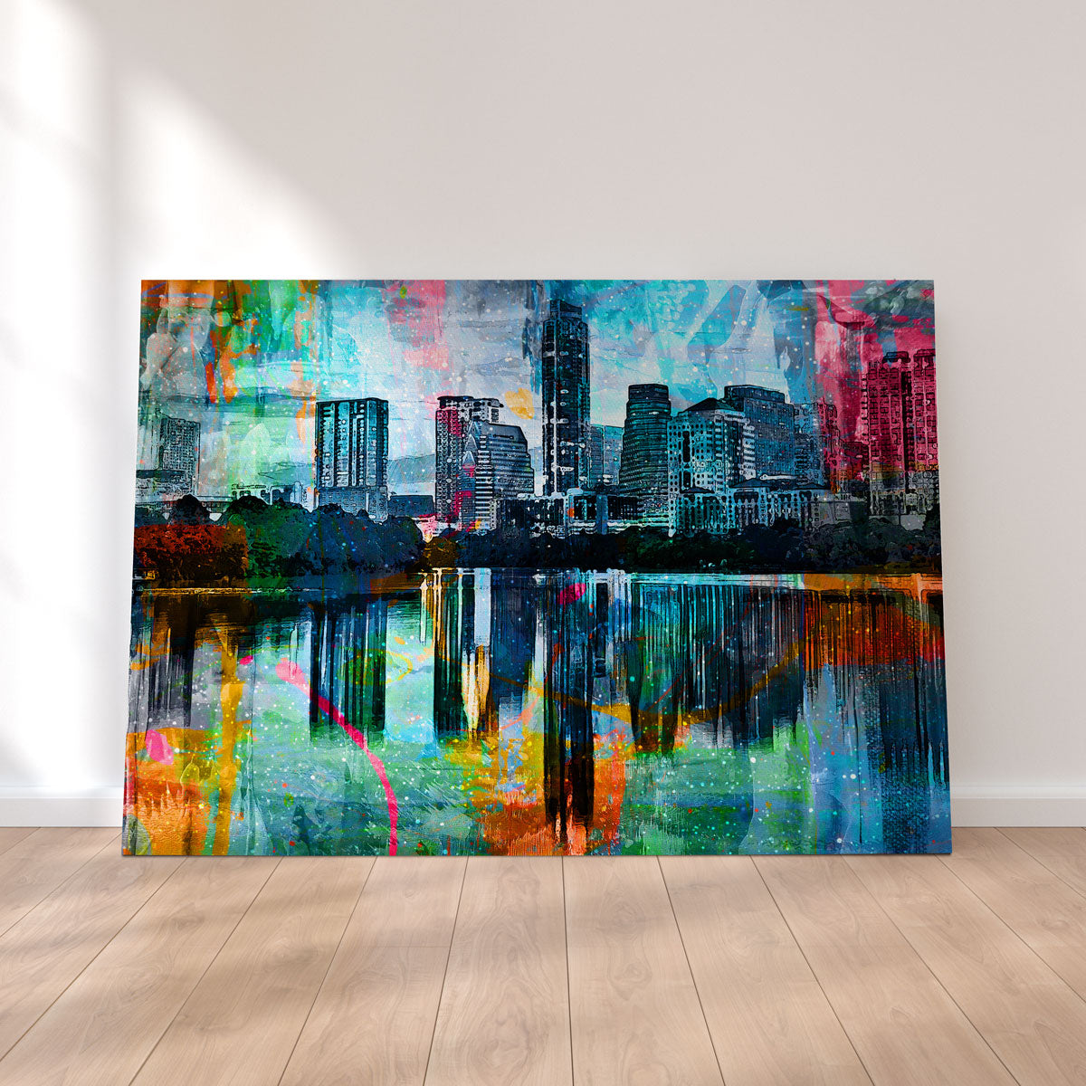 Abstract Austin Wall Art