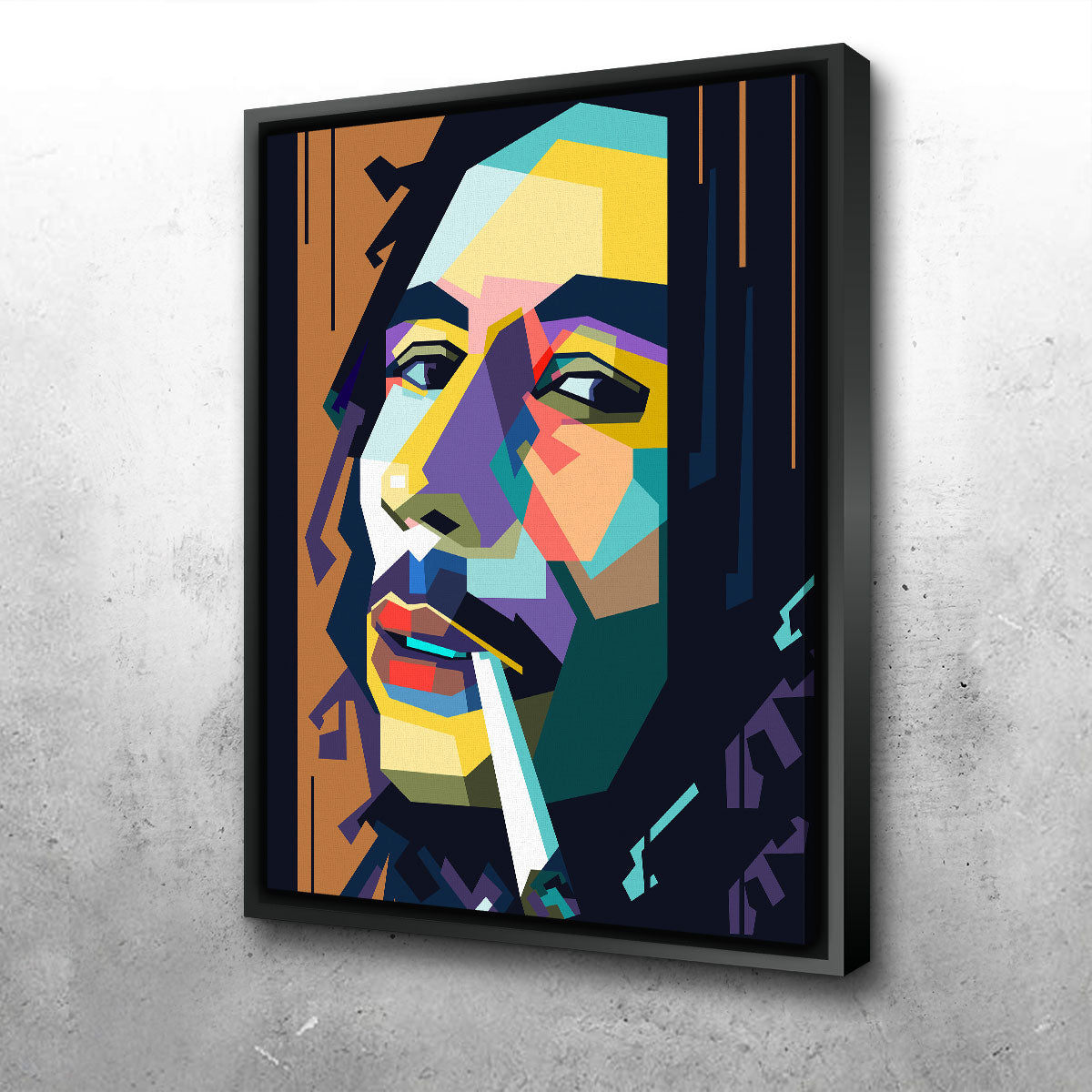 Abstract Bob Marley