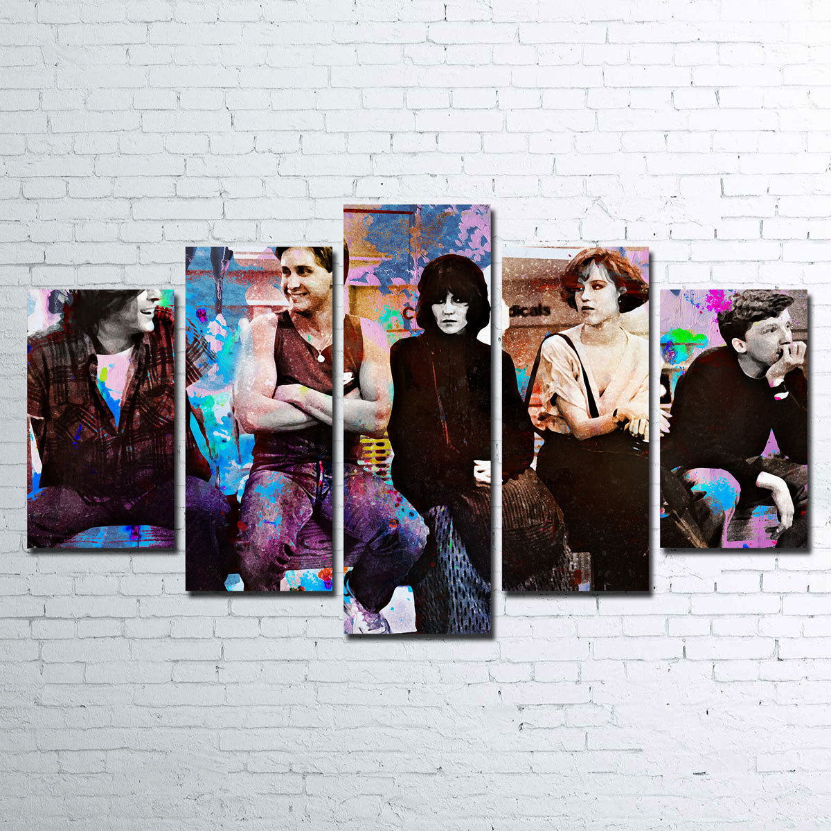 Abstract Breakfast Club Wall Art