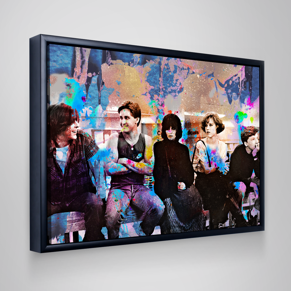 Abstract Breakfast Club Wall Art