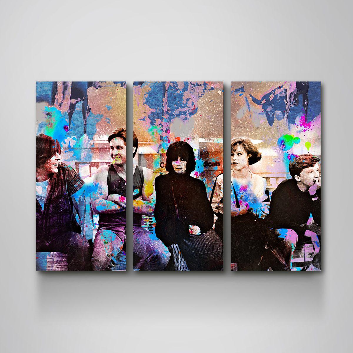 Abstract Breakfast Club Wall Art