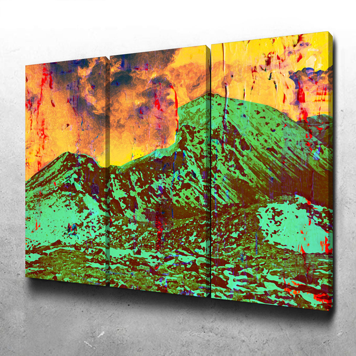 Abstract Columbia Wall Art