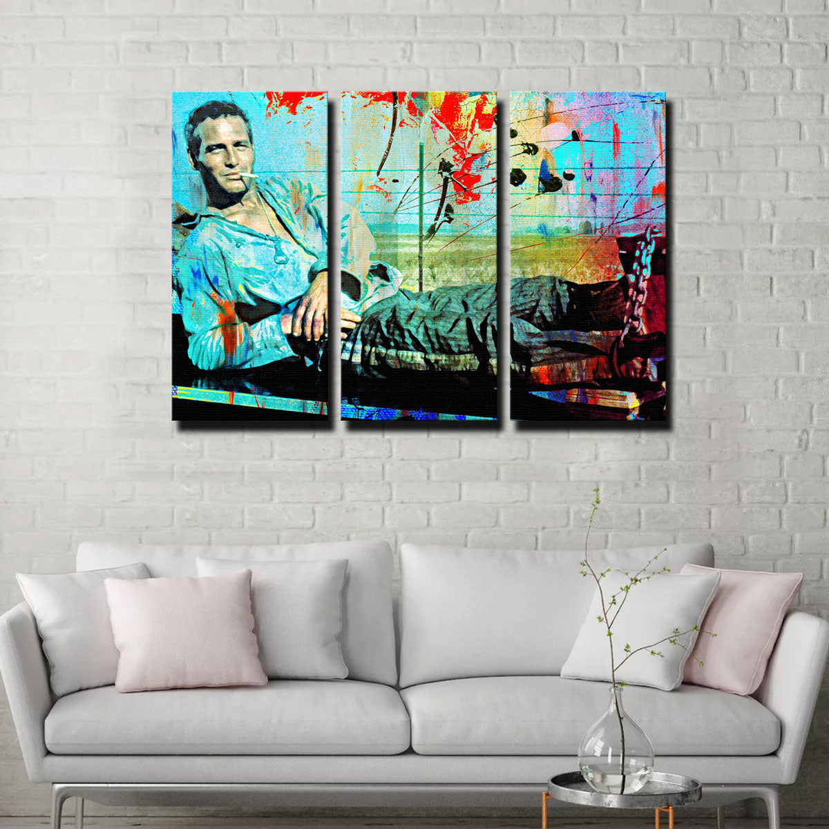 Abstract Cool Hand Luke Wall Art