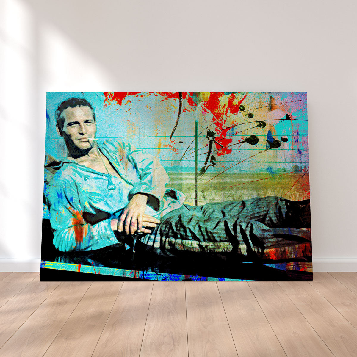 Abstract Cool Hand Luke Wall Art