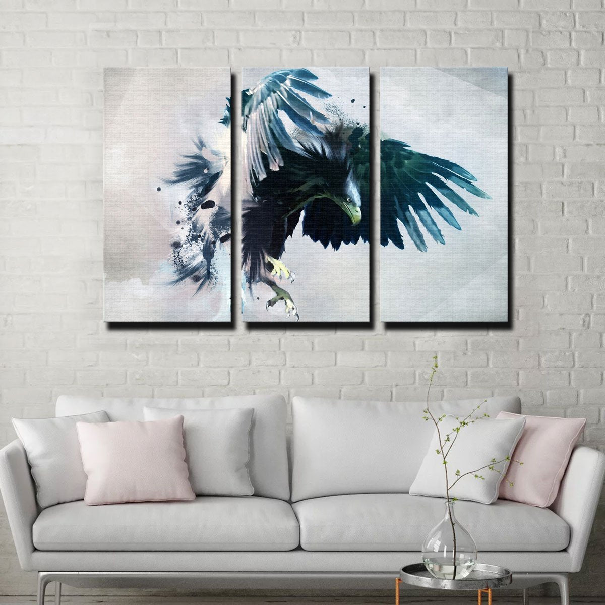 Eagle Abstract Canvas Set