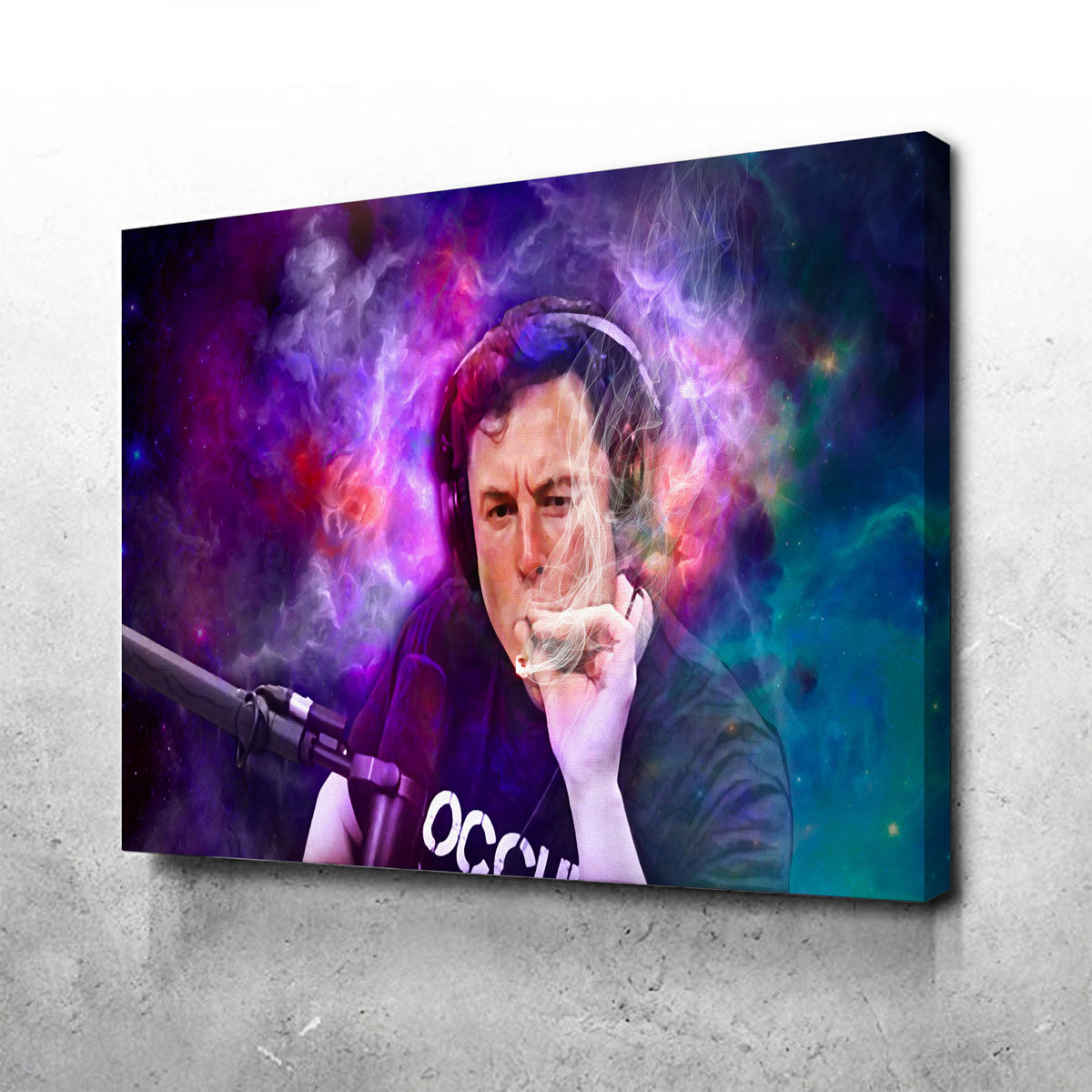 Elon Smoking Wall Art