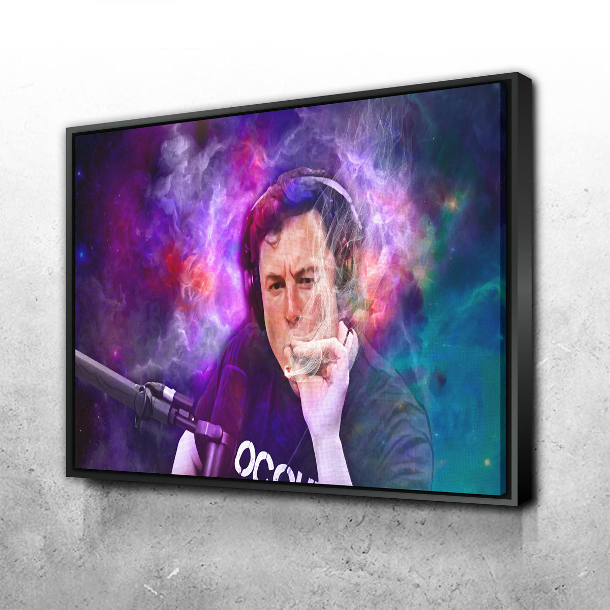 Elon Smoking Wall Art