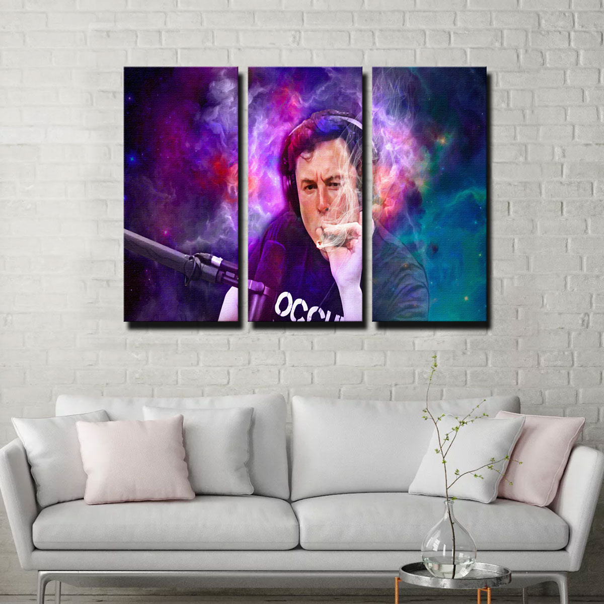 Elon Smoking Wall Art