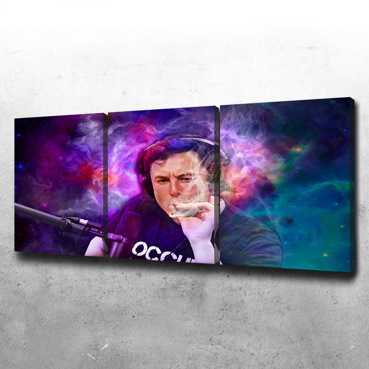 Elon Smoking Wall Art