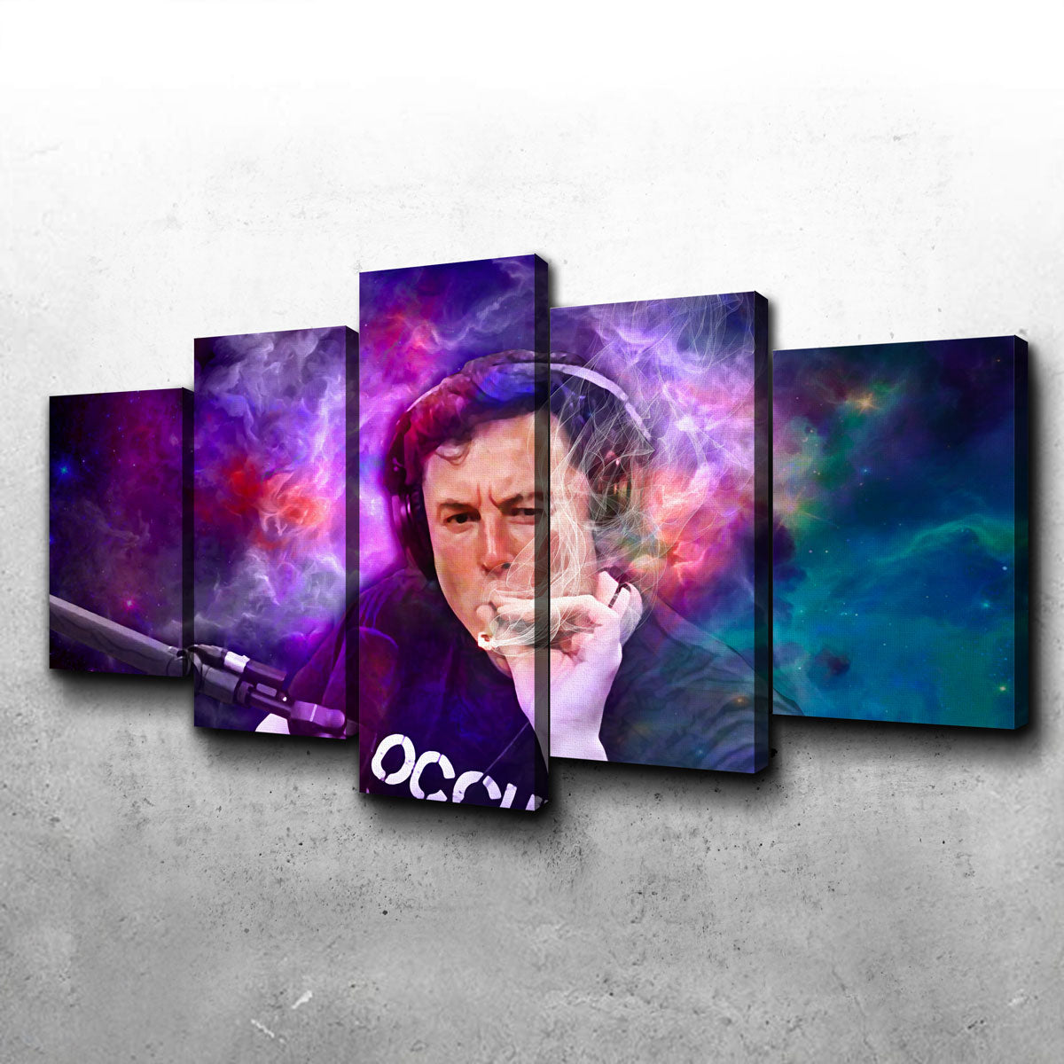 Elon Smoking Wall Art