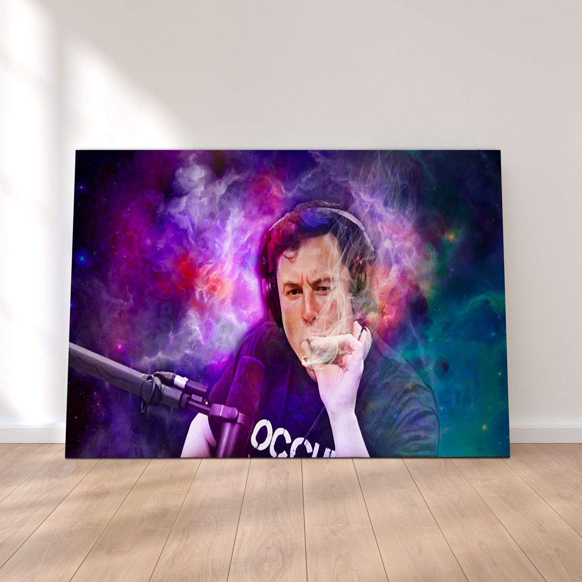 Elon Smoking Wall Art