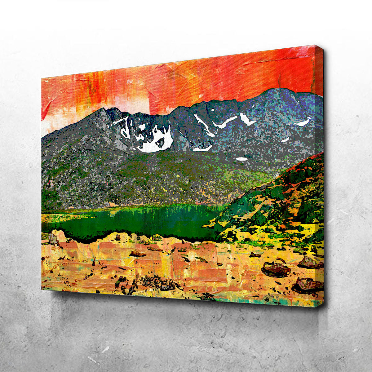 Abstract Evans Wall Art