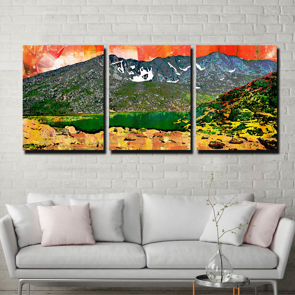 Abstract Evans Wall Art