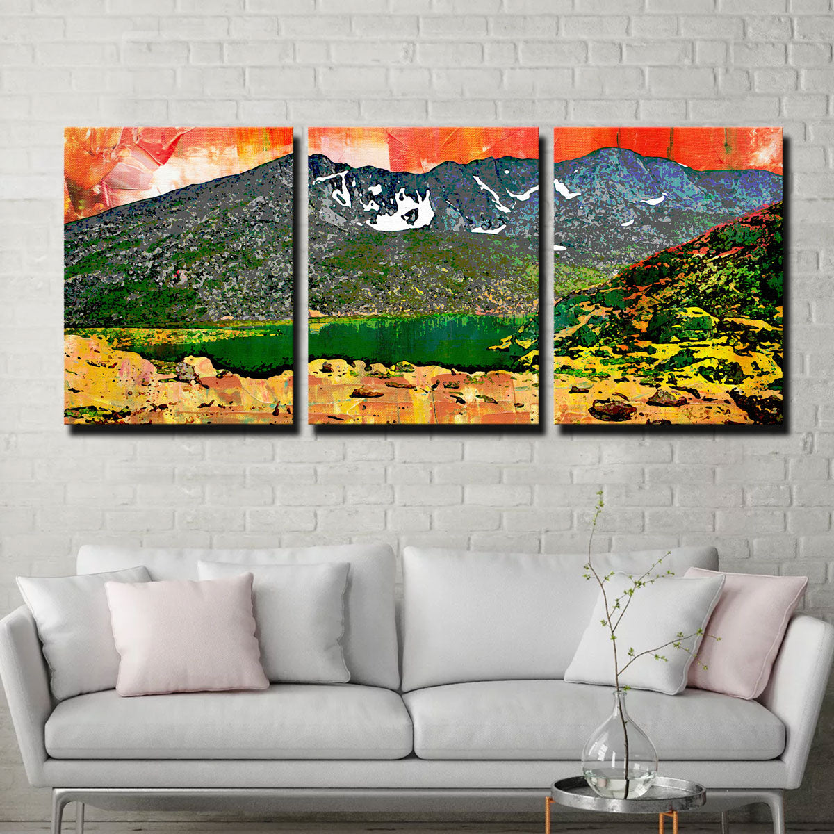 Abstract Evans Canvas Set