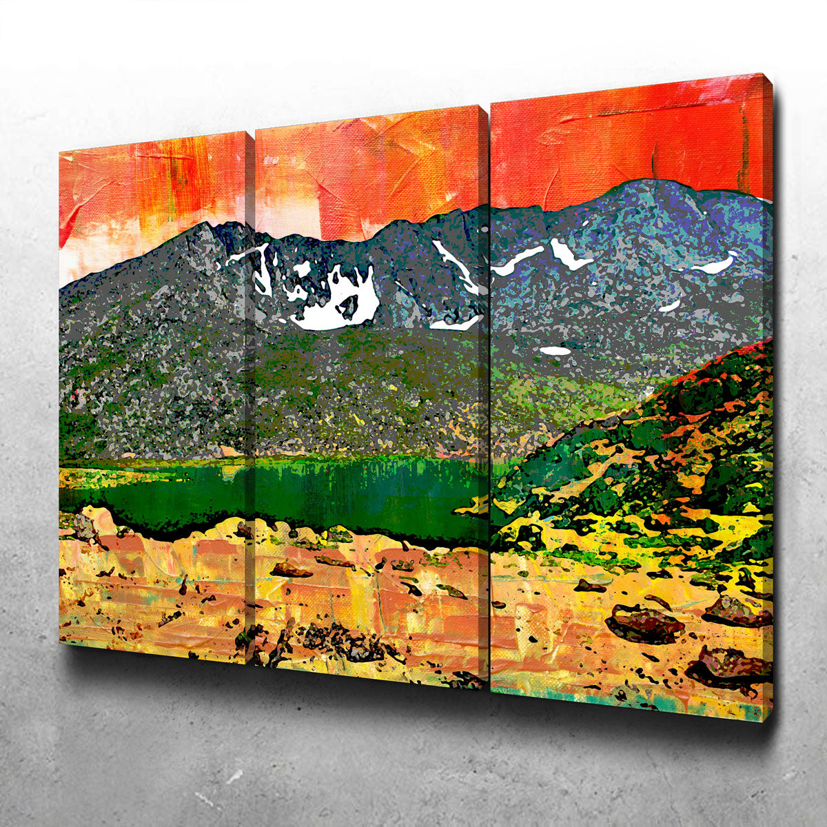 Abstract Evans Wall Art