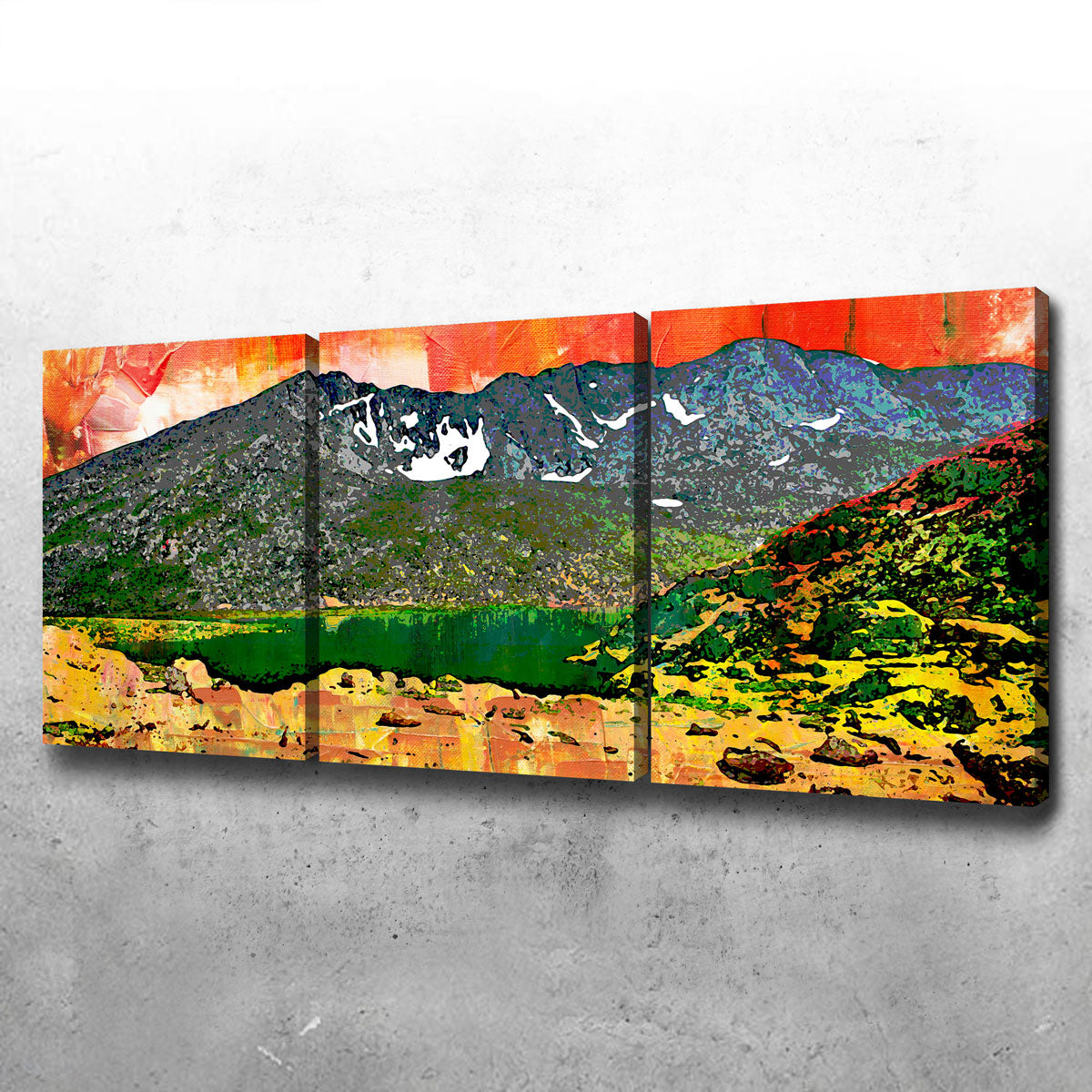 Abstract Evans Wall Art