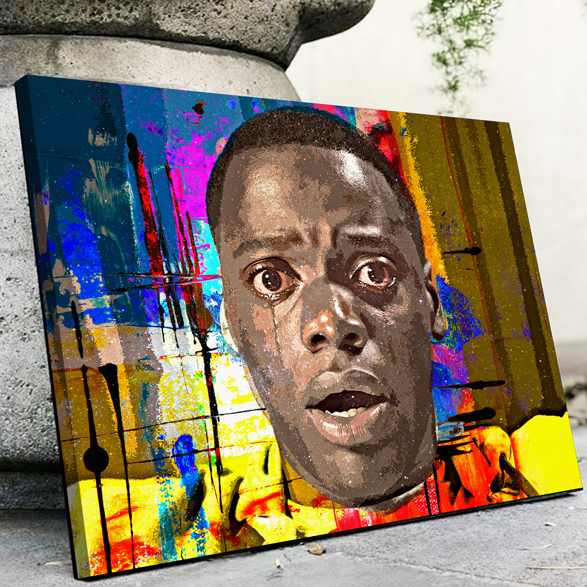 Abstract Get Out Wall Art