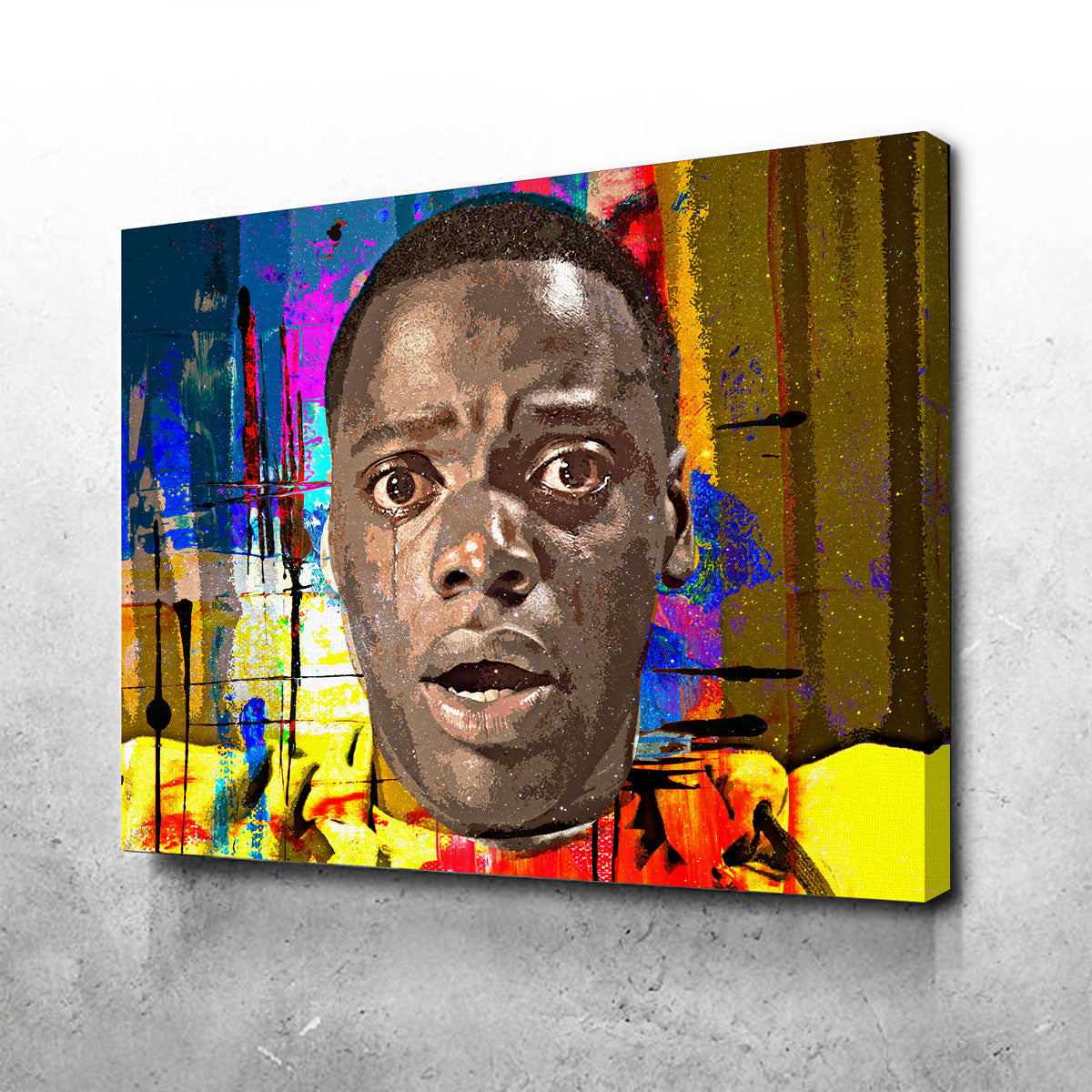Abstract Get Out Wall Art