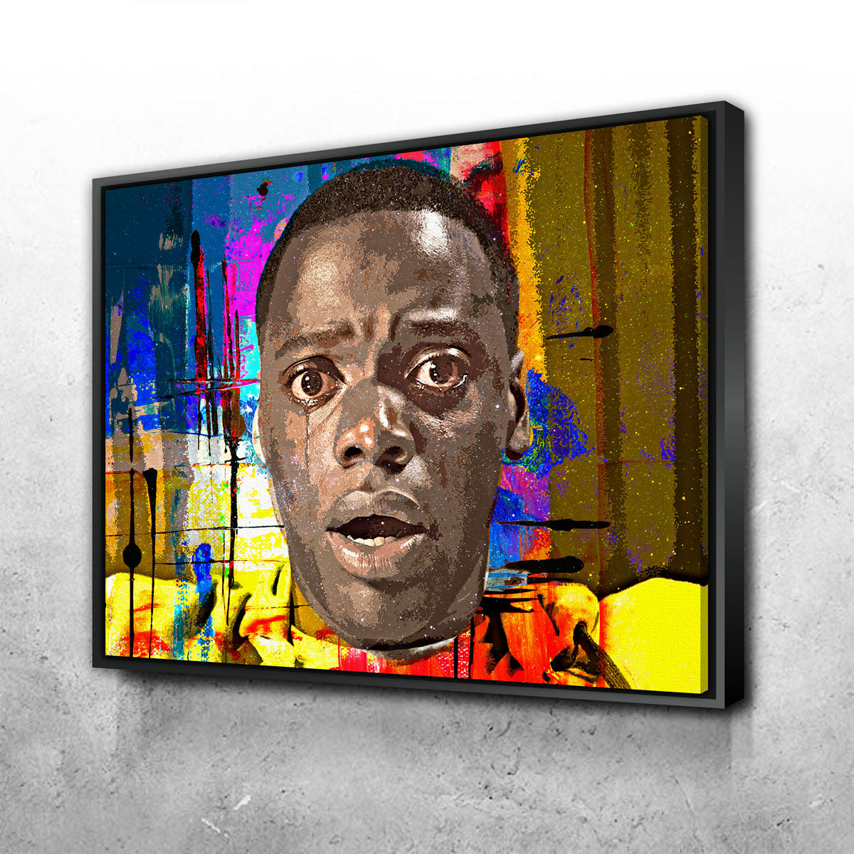 Abstract Get Out Wall Art