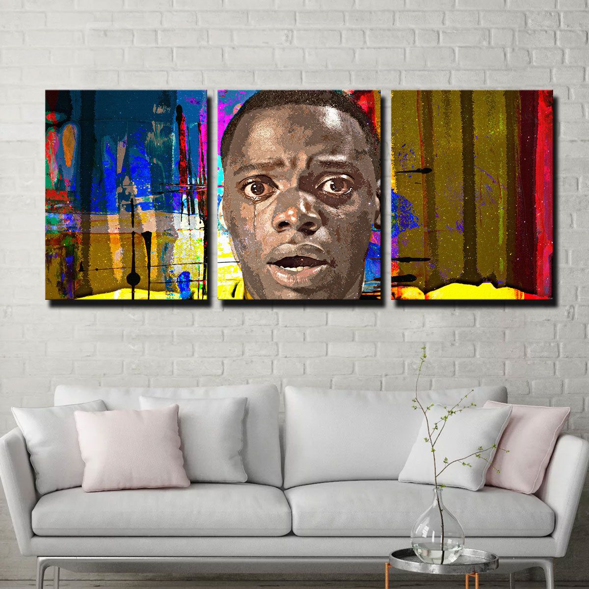 Abstract Get Out Wall Art