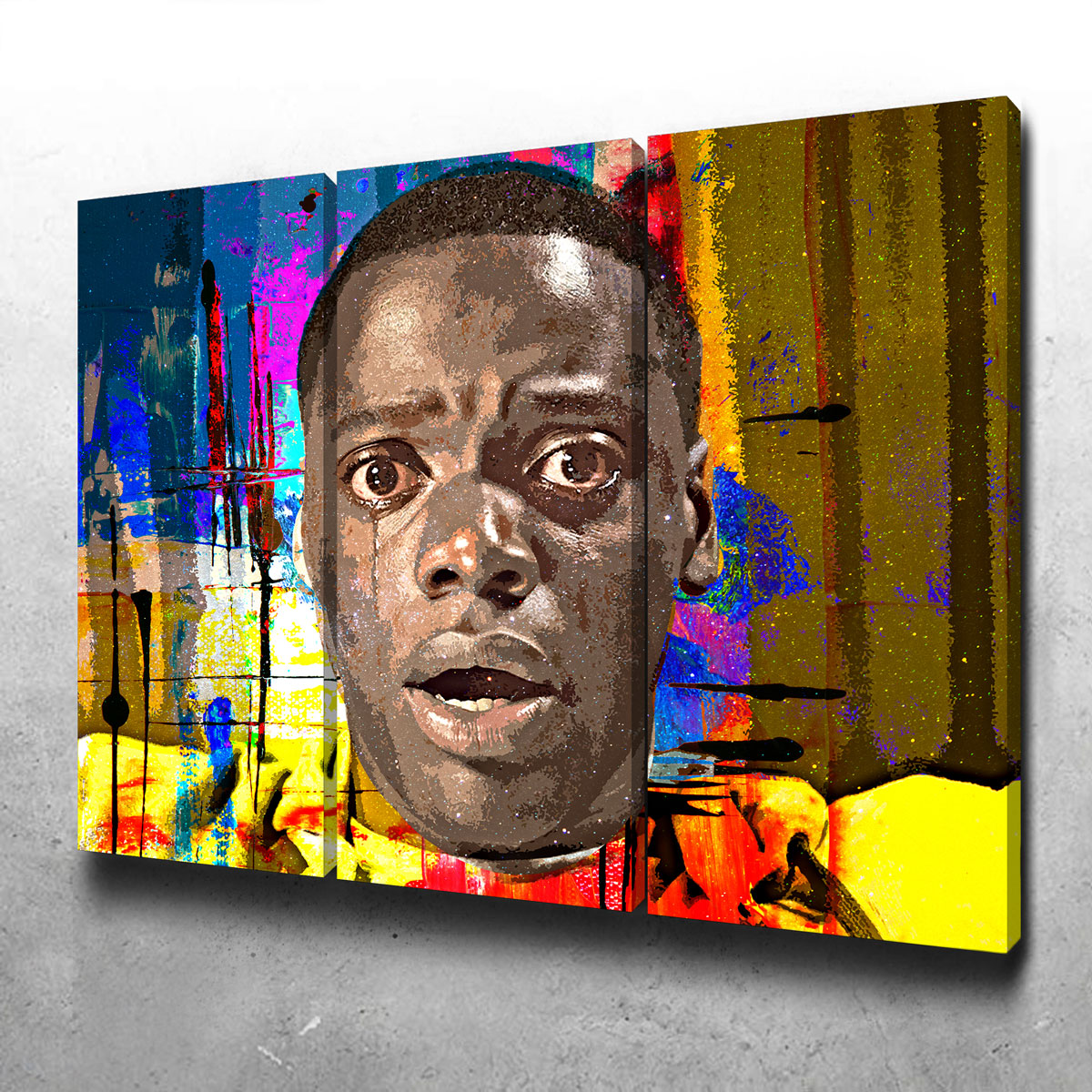Abstract Get Out Wall Art
