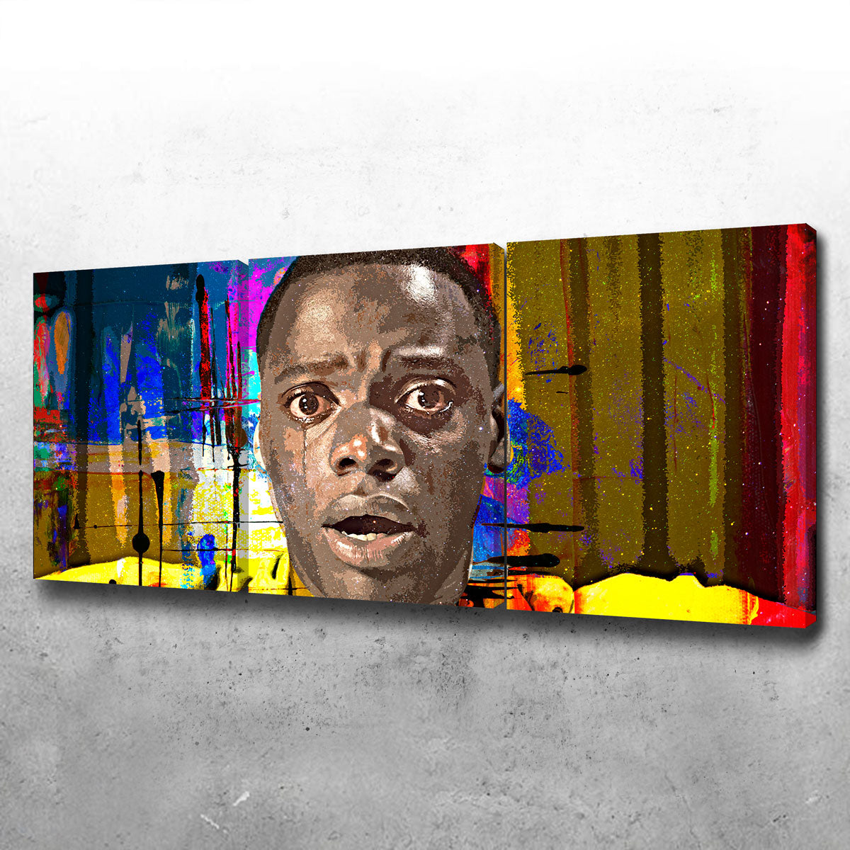 Abstract Get Out Wall Art