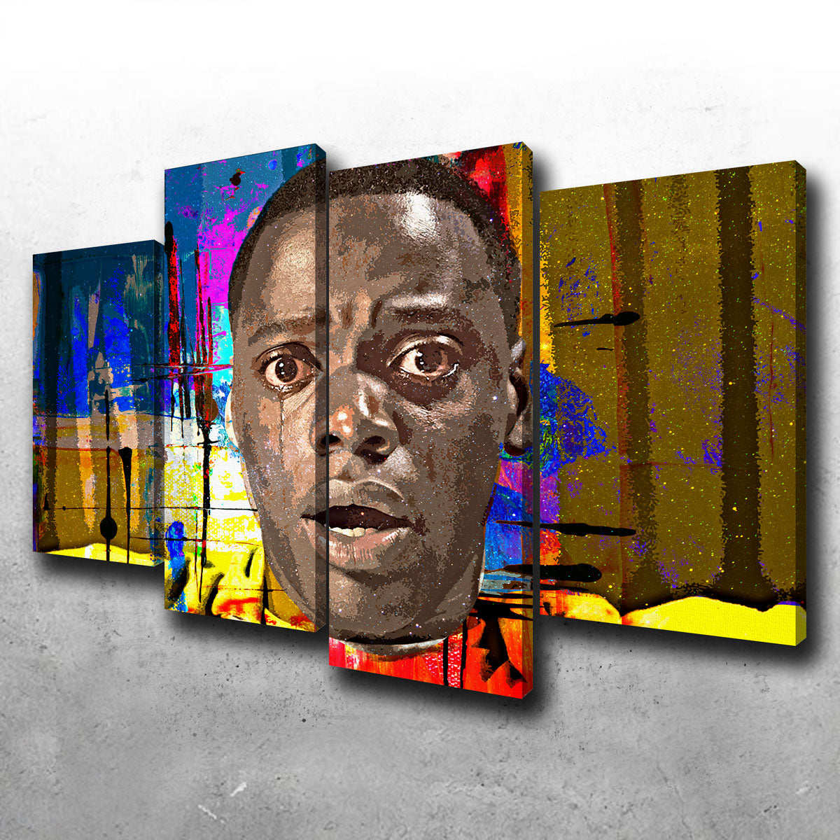Abstract Get Out Wall Art