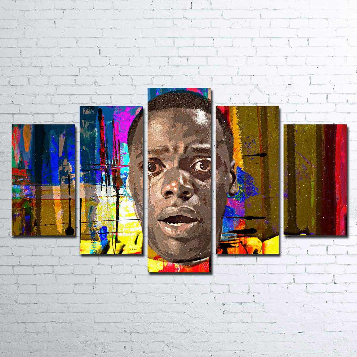 Abstract Get Out Wall Art