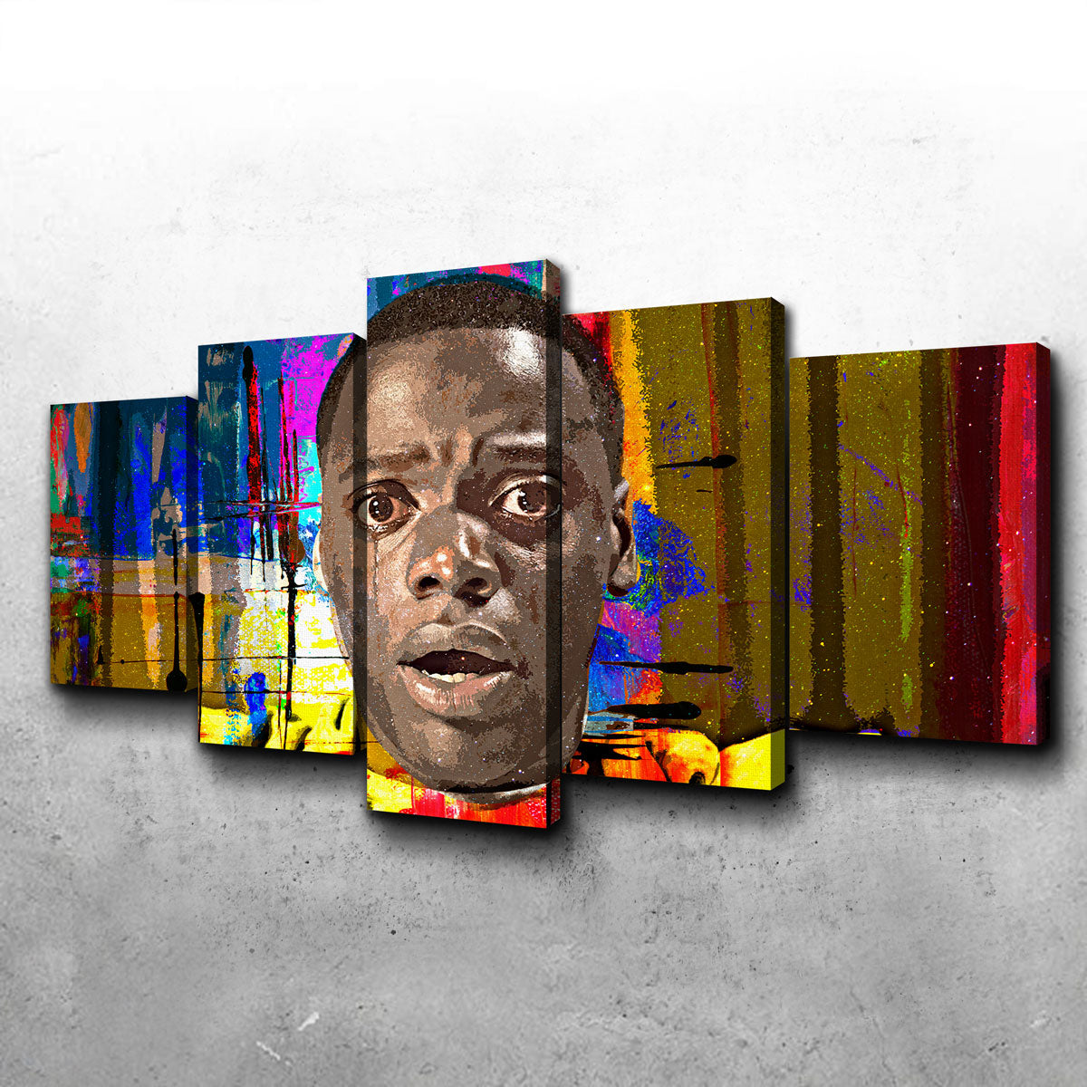 Abstract Get Out Wall Art