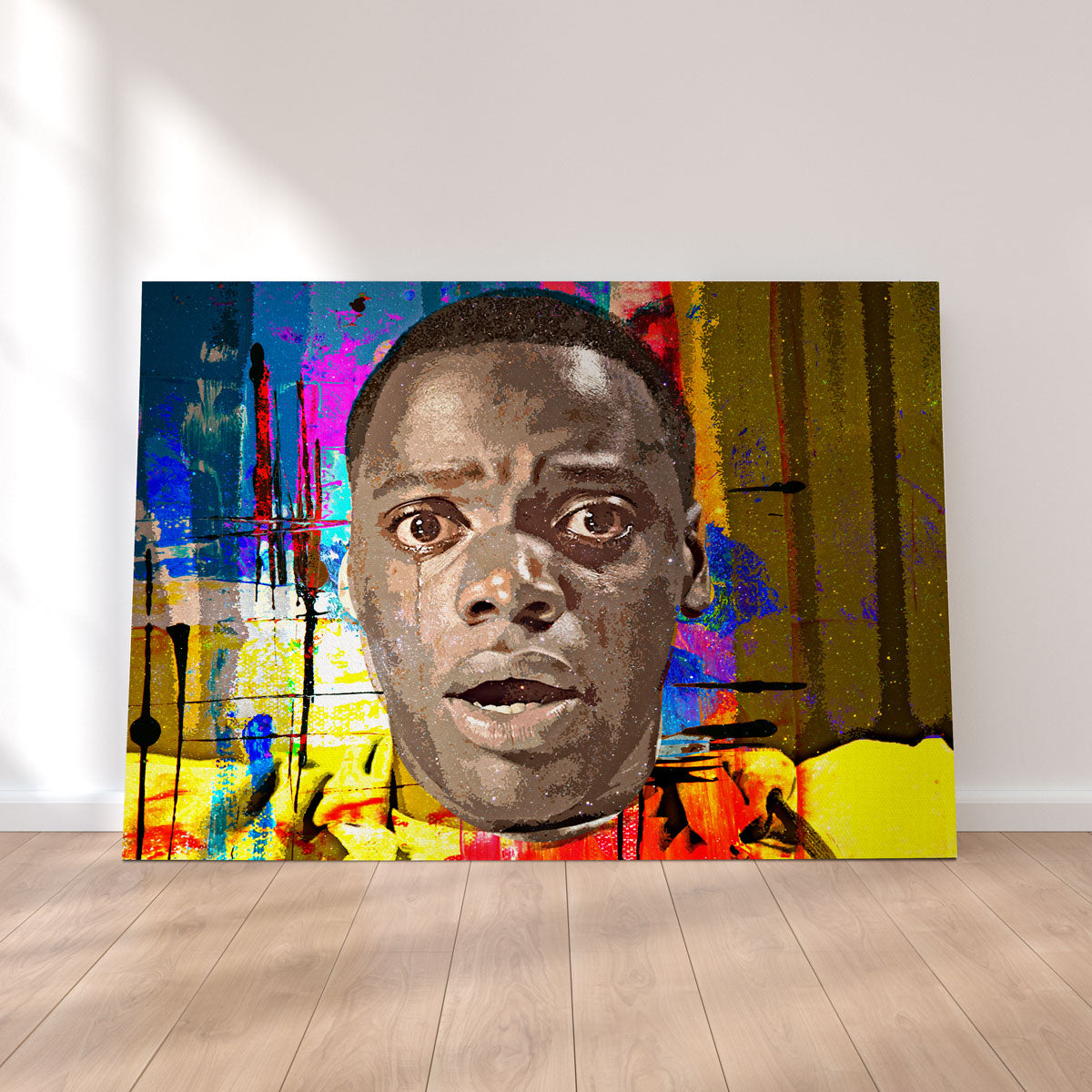 Abstract Get Out Wall Art